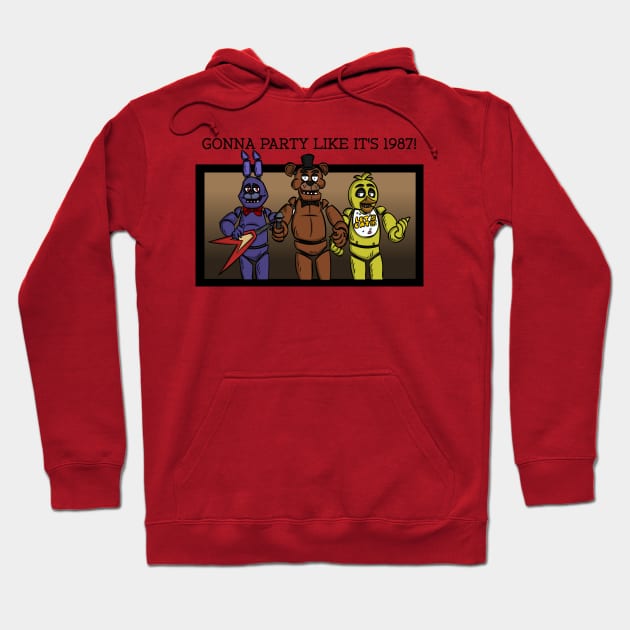 PARTY LIKE IT'S 1987! Hoodie by BigfootAlley